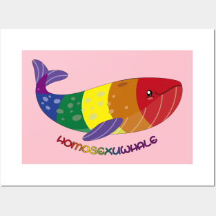 HomosexuWHALE Posters and Art